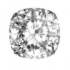 Cushion cut diamond