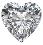 Heart diamonds