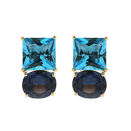 Alexandrite earrings