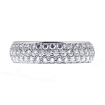Pretty Pave Rings, the beauty of small diamonds