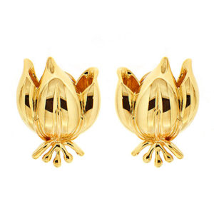 Comet Gold Earrings